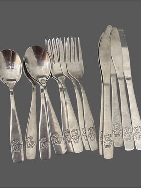 Vintage Kiddie Kutlory Children’s Flatware Set